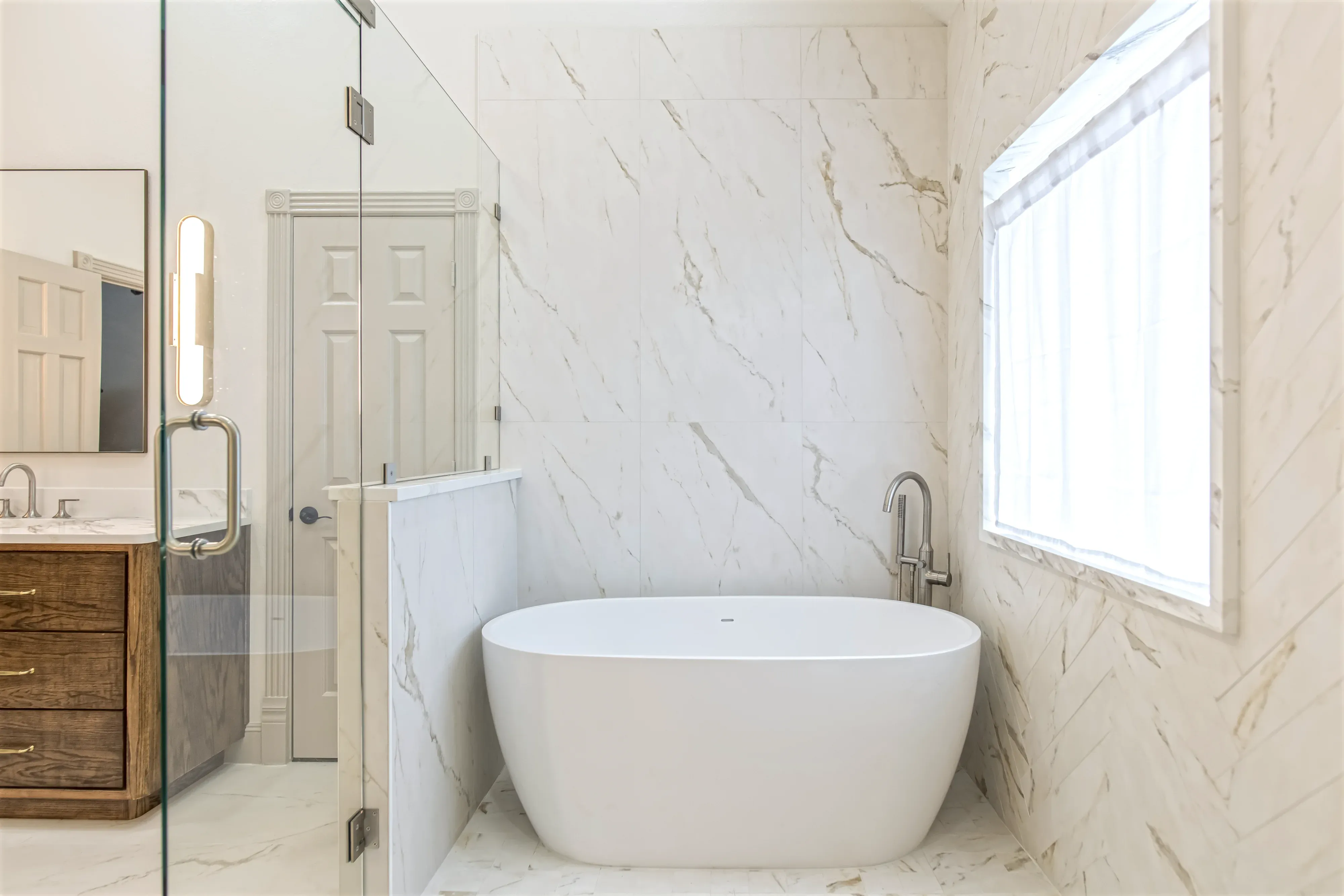 Bathroom renovation by 123 Remodeling