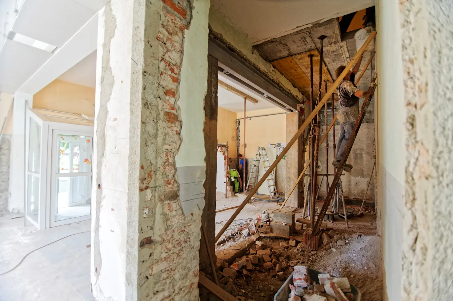 Home restoration after water damage